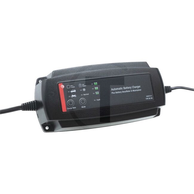 GRANIT BLACK EDITION Acculader 12 volt (2 A / 5 A) - 5850010121 | Spanning: 12 V | Laadstroom: 2 / 5 A | Accu-capaciteit: 6 - 120 Ah | Afmetingen L x B x H: 205 x 90 x 52 mm | Gewicht: 850 g | Beschermingssoort: IP65 | Schakelniveaus: 7 | Laadniveaus: 7