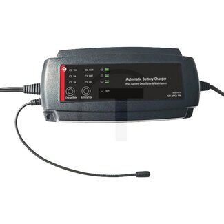GRANIT BLACK EDITION Acculader 12 V, 2 / 5 / 10 A, 6 - 200 Ah