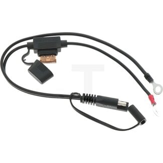 GRANIT BLACK EDITION Ringoog-adapter M6 390 mm, 7,5 A, SAE-stekker