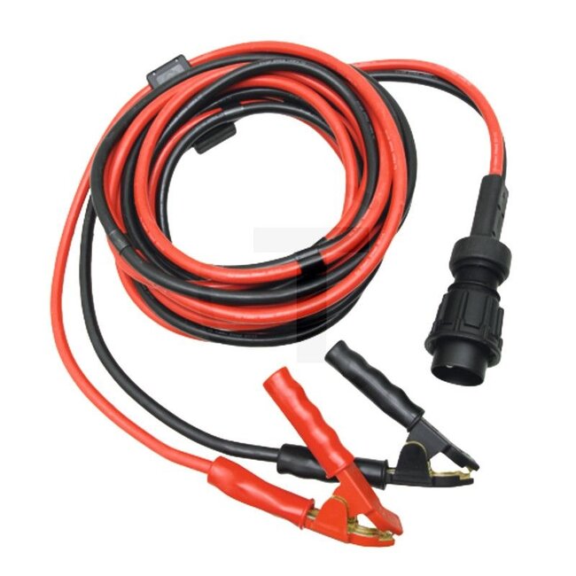 GRANIT Startkabels met startveilig beveiligingscircuit, verpakt in een praktische stoffen tas - 50799210, 2237770 | Spanningsbereik: 12 / 24 Volt | Belastbaarheid: 1.000 A | Kabellengte: 7,0 m | Doorsnede: 50 mm² | Toepassingsgebied: voor dieselmotoren tot 16.00