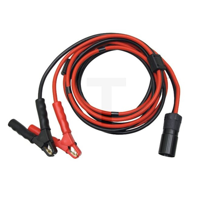 GRANIT Jump leads With startsafe protective circuit - packed in a practical textile bag - 50799211, 2237170 | Voltage range: 12 / 24 V | Power rating: 600 A | Cable length: 5.0 m | Cross section: 35 mm² | Areas of application: For diesel engines up to 12,000 cm³