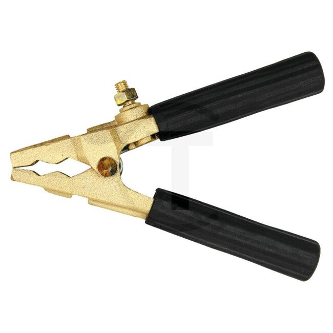 GRANIT Accuklemtang (-) zwart - 50752289551 | Belastbaarheid: 750 A | Voor kabeldoorsnede mm²: 50 | Kleur: zwart (-) | Lengte: 180 mm | Uitvoering: half geïsoleerde, gegoten bronzen tang