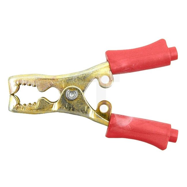 GRANIT Battery charger clamp (+) red - 50752289525, 192191, 50.70.12 | Power rating: 40 A | For cable cross section: 10 mm² | Colour: red (+) | Length: 82 mm | Version: Chromated