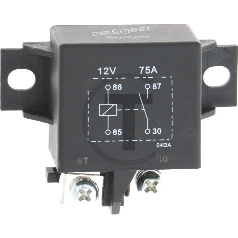 Relay Normally open contact (cutoff relay) Tractor parts Trekker