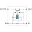 HELLA Main switch, 24 V - 4556EK 008776031, 6EK008776031 | Version: Battery switch with separate coil, 2 x M5 coil / 2 x M10 battery, continuous load at 24 V: 250 A | Connection thread: 2 x M10 battery / 2 x M5 solenoid | Nominal voltage: 24 V