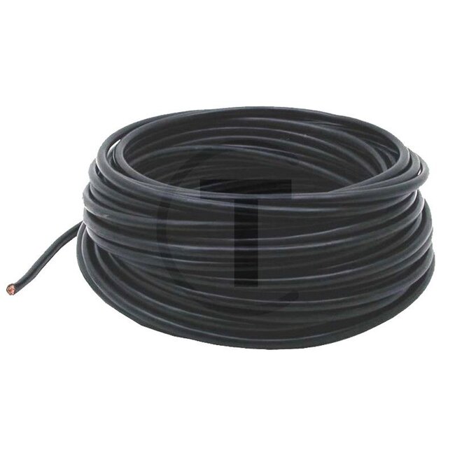 GRANIT Kupferleitung 25 mm² | 5 m - 5070011174 | Querschnitt: 25 mm² | Rollenlänge: 5 m | Farbe: schwarz | Kennfarbe der Einzeladern: schwarz