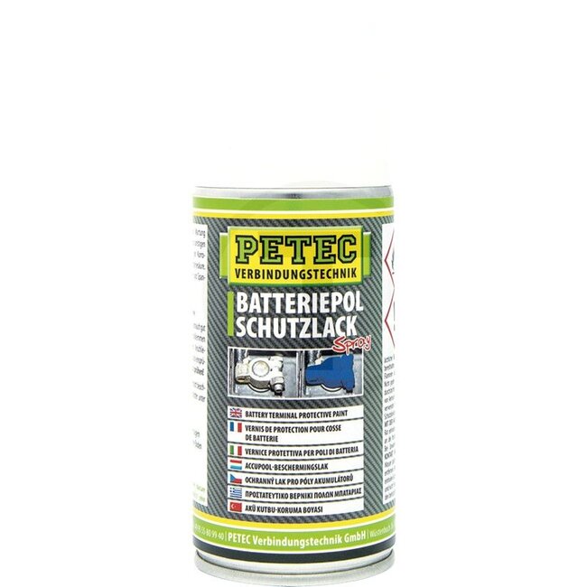 PETEC Batteriepol-Schutzlack Spray - 50072650, 72650 | Gebinde: 150 ml Spraydose