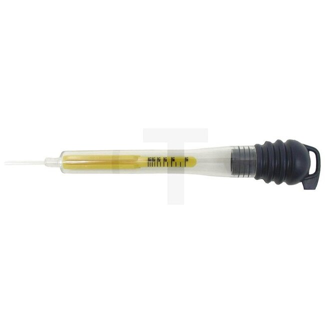 GRANIT Acid syphon Gefo Minitop - 5006000, 50060000 | Total length: 200 mm | Display: 1.10-1.28 g/ml | Pitch: 0.02 g/ml | Technical data: Intake volume 6 ccm | Dimensions: Intake tube length: 25, Scale length: 35 mm