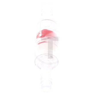 FRÖTEK Nenndurchflussverschleißsensor Schlauchanschluss 6 mm, klar mit Filter