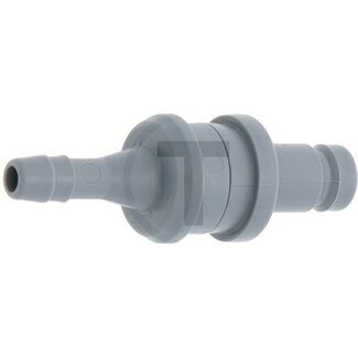 FRÖTEK Stekker Aquamatik grijs, slangaansluiting 6 mm, met ventiel