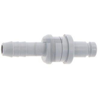 FRÖTEK Stekker Aquamatik met ventiel, slangaansluiting 10 mm, grijs