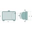 HELLA Headlight left / right 12 / 24 V, H4, 130 x 107 mm, built-in Case IH | 1955175C2, 1955175C1, 1955176C1, G930900020010, 1AB008888051