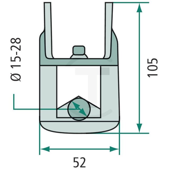 HELLA Bracket - 4558HG 990263111, 279227A1, 8HG990263111, 8HG 990 263-111, 87522022 | To fit: Work light