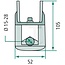 HELLA Houder - 4558HG 990263111, 279227A1, 8HG990263111, 8HG 990 263-111, 87522022 | Passend voor: Werklamp