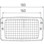 GRANIT Landmaschinen Fernscheinwerfer 36 W, 3908 lm, 183 x 102 x 61 mm, 12 / 24 V | 1-40-172-011, G294900110010, G312900113020, G312900113010, G260900020070, G246900020010, G246900020040, X830160120010