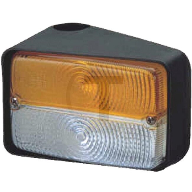 Cobo Direction indicator and position light - 22703288000, 82009121, 82006498, 5146292, 7700032209, 1011581 | Bulb: 12V21WK / P21W, 12V5WK / R5W | Colour: Yellow, white | Width: 122 mm | Form: Rectangular | Height: 82 mm | Dimensions W x H x D: 122 x 82 x 60 m
