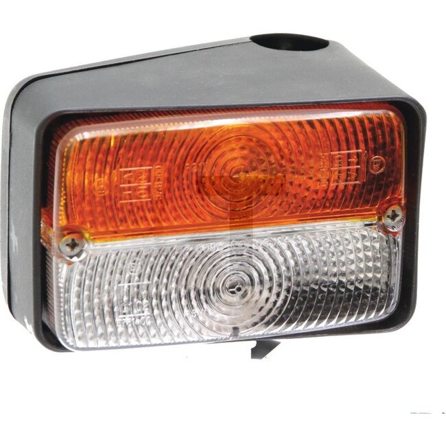 Cobo Direction indicator and position light - 22703289000, 82009122, 82006499, 5146291, 7700032210, 1011584 | Bulb: 12V21WK / P21W, 12V5WK / R5W | Colour: Yellow, white | Width: 122 mm | Form: Rectangular | Height: 82 mm | Dimensions W x H x D: 122 x 82 x 60 m