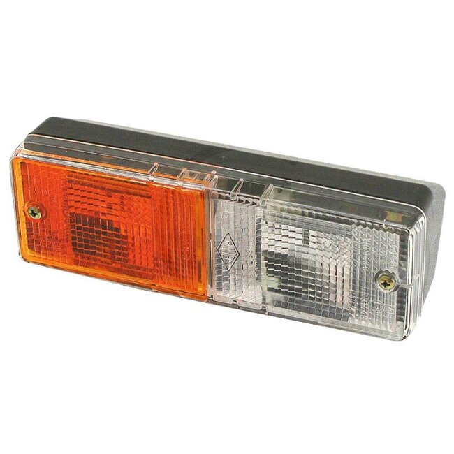 GRANIT Direction indicator and position light - 70702032, 3057635R91, 3057565R91, 3058706R91 | Bulb: 12V21WK / P21W, 12V5WK / R5W | Colour: Yellow, white | Form: Rectangular | Installation location: Right | Type: Bulb | Light function: With indicator light, with