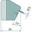 GRANIT Blink-Positionsleuchte rechteckig rechts gelb, weiß P21W, R5W - 3057635R91, 3057565R91, 3058706R91