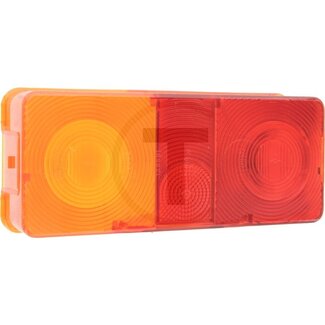 HELLA Lichtscheibe li, 3 Lichtfunktionen, ohne Kennzeichenbeleuchtung