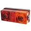 HELLA Achterlicht 170 x 75 x 64 mm, gatafstand 70 mm, M5, 12 / 24 V | 259816A1, 177239A2, 1-34-176-047, 1-34-176-048, 1-40-176-008, 2VA998531031