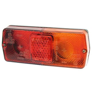 Cobo Achterlicht rechts 184 x 78 x 70 mm, gatafstand 134 mm, 12 V