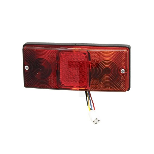 Cobo Achterlicht - 22702752000, 5170315, 87791058, 1010125 | Afmetingen B x H x D: 160 x 67 x 60 mm | Lichtfunctie: Knipperlicht, achterlicht, remlicht | Lamp: 12V21WK / P21W, 12V21 / 5WK / P21 / 5W | Inclusief lamp: nee | Montagewijze: geschroefd, horizontale