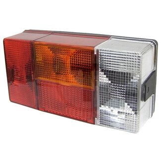 HELLA Rücklicht 210 x 108 x 66 mm, 12 / 24 V, links, Rückfahrscheinwerfer