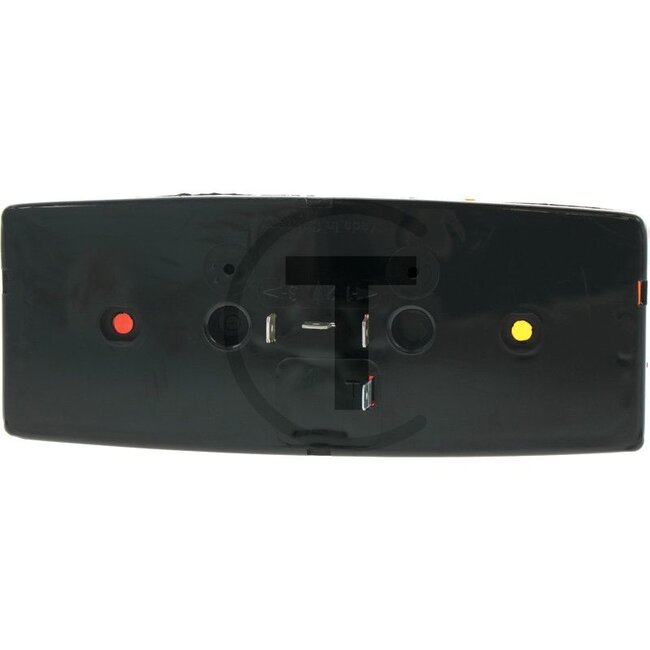 GRANIT Rear light 158 x 64 x 51 mm, 12 V, left, number plate light | 04349205, 04340702, 04369379, 04350879, AL64947, AL35176