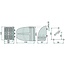 Cobo Rear light left / right 88 x 120 x 154 mm, 12 V, hole spacing 58 mm | 4398370