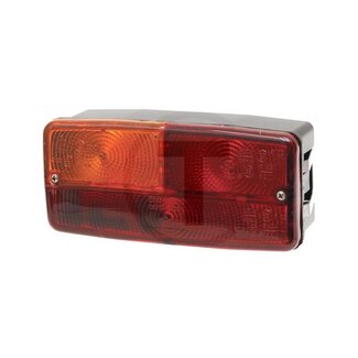Cobo Achterlicht links 185 x 85 x 72 mm, 12 V, gatafstand 80 mm