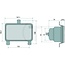 Cobo Headlight left / right 12 V, H4, built-in, linkslenker traffic | 2.8029.770.0/30, 2.8029.770.0