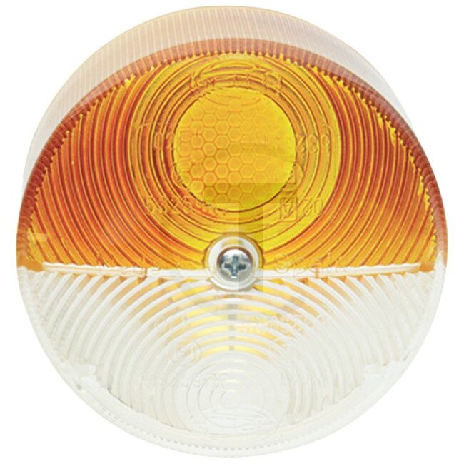 HELLA Lens Left and right - 4559EL 119397001, 9EL119397001, 9EL 119 397-001 | Bulb: C5W, P21W | Colour: Yellow | Connection: Blade terminal | Height: 48 mm | Fixing: Horizontal | Installation location: Right, left, front | Nominal voltage: 24, 12 V | Test mark: