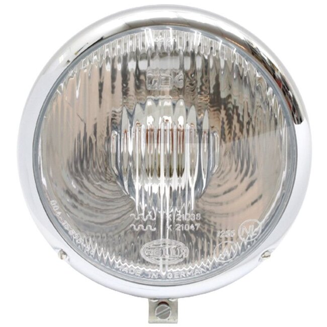 HELLA Main headlight insert With sidelight - 4551S3 001442001, F140900020080, 1S3001442001, 1S3 001 442-001 | Bulb: 12V35/35WS / S2, 12V4WK/T4W | Colour: Transparent | Connection: Circular connector | Width: 148 mm | Form: Round | Height: 148 mm | Dimensions W
