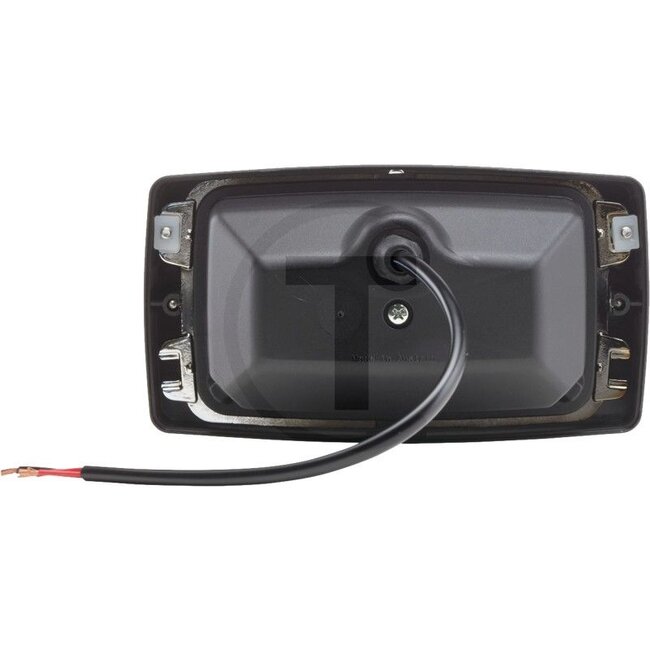 HELLA Work light - 4551GB 996080011, G312900113020, G312900113010, 1GB996080011, 1GB 996 080-011 | Bulb: H3 | Connection: Open cable ends | Form: Rectangular | Hole spacing: 160 mm | Material: Housing: plastic, lens: glass | Dimensions W x H x D: 182 x 102 x 95