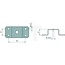 HELLA Bracket - 4558HG 990003001, 8HG990003001, 8HG 990 003-001, 312900114042, 3 129 001 140 40, 0009747500 | To fit: Work light | Mounting type: Bracket mounting