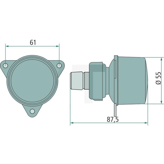 HELLA Knipperlicht voor, passend voor Mercedes A0018208921 - 4552BA 008221001, G931901020130, 2BA008221001, 2BA 008 221-001, 0029741001 | Lamp: 12V21WKG / PY21W | Kleur: Lens: helder | Opbouw: voorzijde | Vorm: rond | Plaats: links / rechts | Netspanning: 12 /