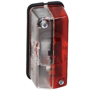 GRANIT Zijpositielicht rot-weiß, Lampe 12V5WK / R5W