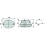 Cobo Rücklicht 140 x 98 x 79 mm, 12 V, P21W, P21/5W, Super Seal 4-polig | G260900020060