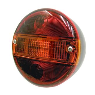 HELLA Achterlicht links / rechts Ø 140 x 80 mm, 12 / 24 V, gatafstand 45 mm