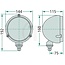 HELLA Koplamp links / rechts, extra verlichting - 4551A3 996002191, X830160065000, 1A3996002191 | Lamp: 12V60/55W / H4