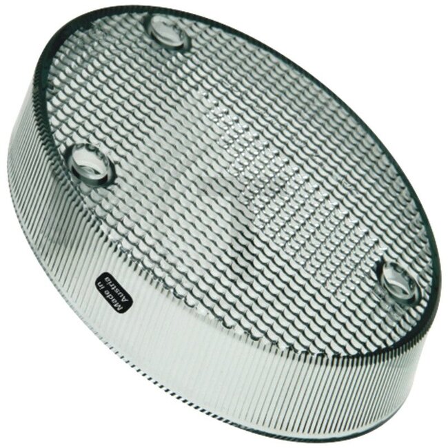 HELLA Lens, grey Indicator light, left, rear - 4559EL 990354031, F930900020050, 9EL990354031, 9EL 990 354-031 | Colour: Grey | Installation location: Rear, left | Test mark: E4 6543, ECE | Light function: With indicator light | Additional information: • Number