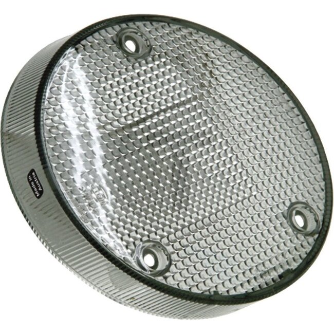 HELLA Lichtscheibe grau Blinklicht rechts hinten, p.f. Fendt-Traktoren F930900020060 - 4559EL 990354041, F930900020060, 9EL990354041, 9EL 990 354-041 | Farbe: grau | Einbauort: hinten, rechts | Prüfzeichen: E4 6543, ECE | Lichtfunktion: mit Blinklicht | Zusatzi
