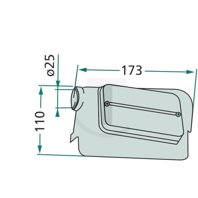 Cobo Indicator/position light cable 100 mm, P21W, R5W left | 5116239