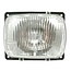 GRANIT Main headlight Left/right - 70717022, 5138349, 5120073, RE.27607.09 | Bulb: 12V45/40WAS / R2, or 12V45/40W halogen / R2, 24V55WAS / R2 | Material: Glass | Dimensions W x H x D: 192x133x126 mm | Installation location: Left/right | Protection class: IP54 |