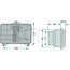 Cobo Scheinwerfer links, rechts 12V60/55W / H4, Einbau, Schraubbefestigung - 82014129, 9969131