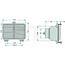 Cobo Headlight left / right 12V45/40WAS / R2, built-in, screw fixing | 0.007.5269.0/10, 1693944M93