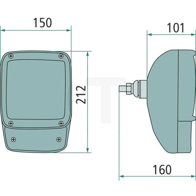 HELLA Scheinwerfer links / rechts mit Blinklicht 12 V, H3, H7, P21W, T4W - 700/50055, 2026.014.006, 1000378934, 1SA996120471