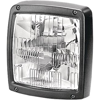 HELLA Scheinwerfereinsatz links / rechts H7/H3, T4W, Glas 120 x 120 mm