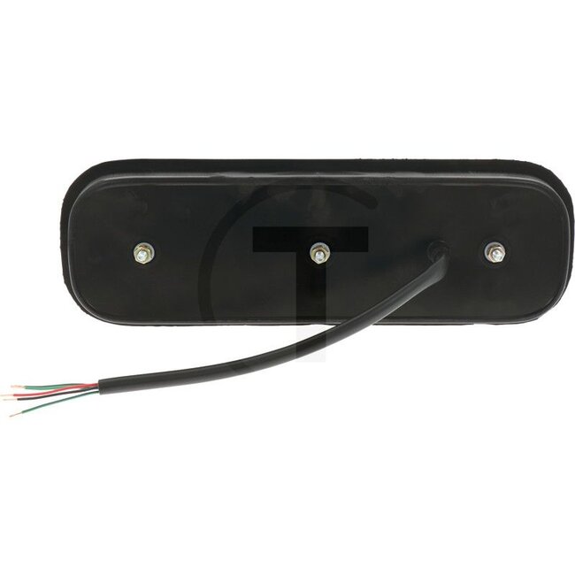 GRANIT Achterlicht - 70711005, 70050129, 70050044 | Lamp: 12V21WK / P21W, 12V21 / 5WK / P21 / 5W | Breedte: 334 mm | Vorm: rechthoekig, korte zijden afgerond | Hoogte: 112 mm | Afmetingen B x H x D: 334 x 112 x 57 mm | Diepte: 57 mm | Plaats: links | Netspanning